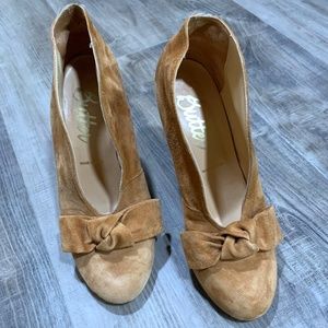 Italian Suede 4" heels